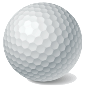 Golf ball logo